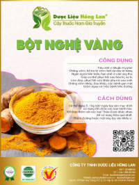 Bột Củ Nghệ Vàng 0