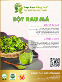 Bột Cây Rau Má 0