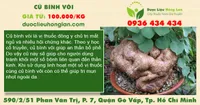 Củ Bình Vôi