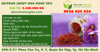 Saffron (nhụy hoa nghệ tây)