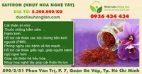 Saffron (nhụy hoa nghệ tây)