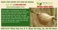 Tang tiêu phiêu (tổ con bọ ngựa)