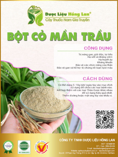 Bột Cây Cỏ Màn Tràu