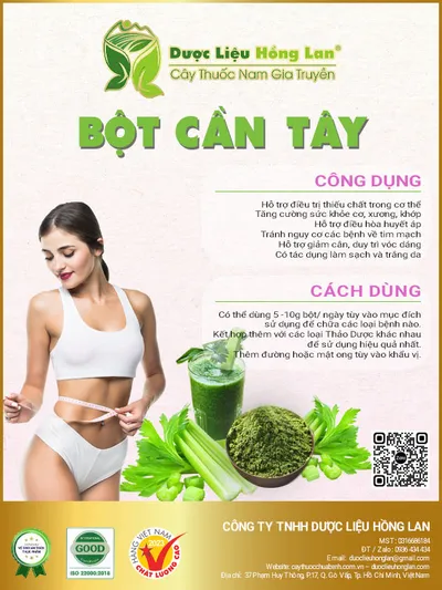Bột Cần Tây
