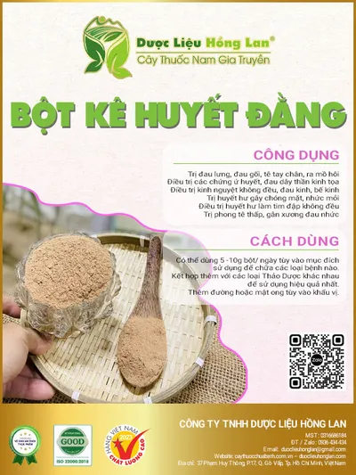 Bột Cây Kê Huyết Đằng