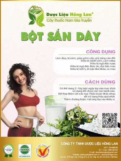 Bột Sắn Dây