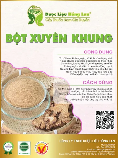 Bột Xuyên Khung