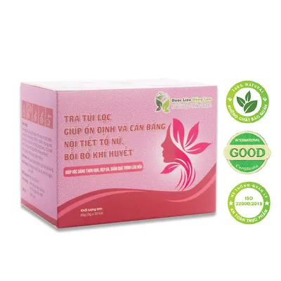 Trà Túi Lọc Hỗ Trợ Ổn Định Và Cân Bằng Nội Tiết Tố Nữ