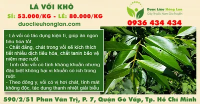 Lá Vối khô