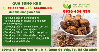 Quả Sung khô