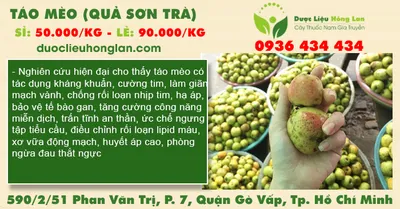 Táo Mèo (quả Sơn Trà) khô Yên Bái