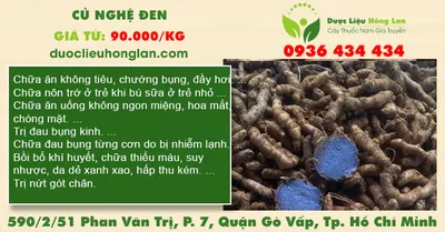 Củ nghệ đen