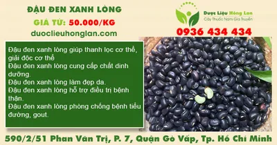 Đậu đen xanh lòng