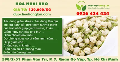 Hoa Nhài Khô