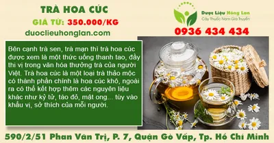 Trà Hoa Cúc Khô
