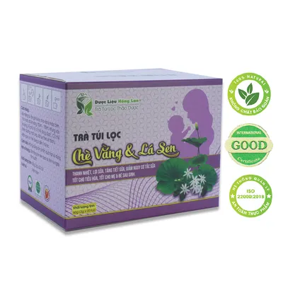 Trà túi lọc Cây Chè Vằng & Lá Sen