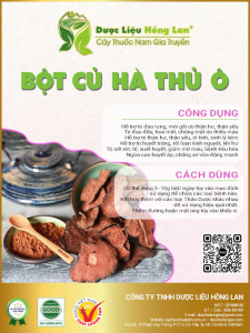 Bột Củ Hà Thủ Ô Đỏ