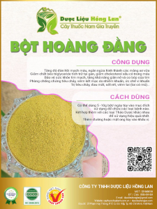 Bột Cây Hoàng Đằng
