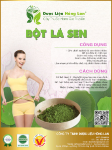 Bột Lá Sen