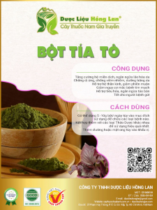 Bột Dược Liệu Lá Tía Tô