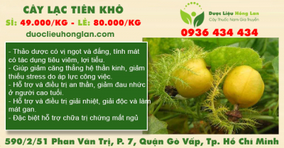 Cây Lạc Tiên khô
