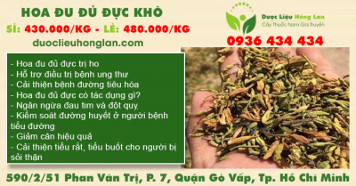 Hoa Đu Đủ Đực khô