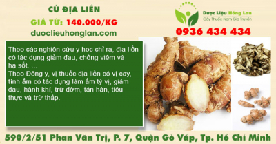 Củ Địa liền