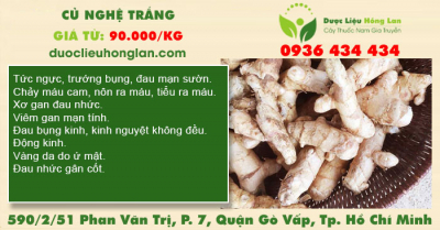 Củ nghệ trắng