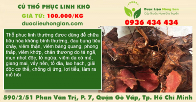 Củ Thổ Phục Linh Khô