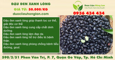 Đậu đen xanh lòng