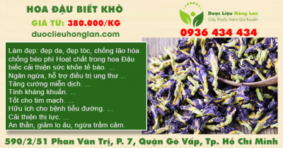 Hoa Đậu Biết Khô