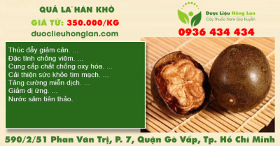 Quả La Hán Khô