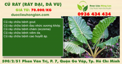 Củ ráy (ráy dại, dã vu)