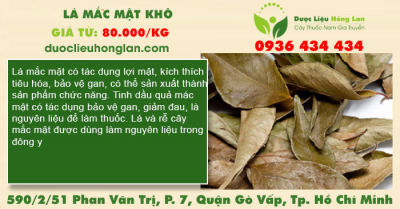 Lá móc mật khô (Mắc Mật)