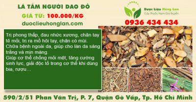 Lá Tắm người dao đỏ