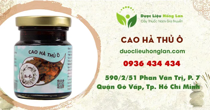 Cao Hà Thủ Ô