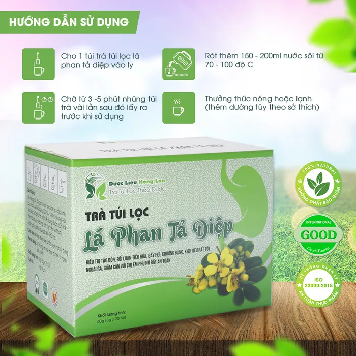 Trà Túi Lọc Cây Phan Tả Diệp 3