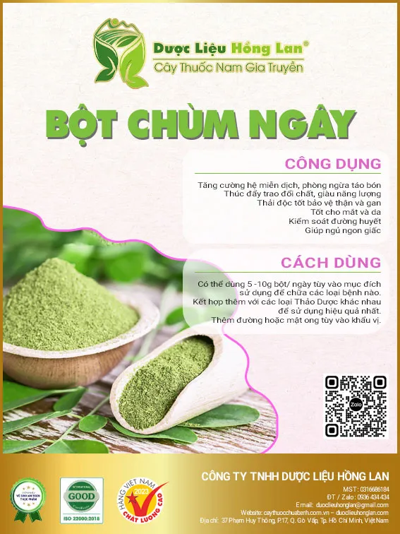 Bột Chùm Ngây