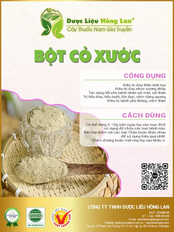 Bột Cây Cỏ Xước