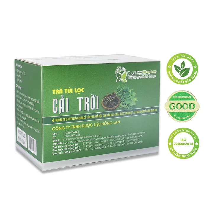 Trà Túi Lọc Cây Rau Cải Trời 2