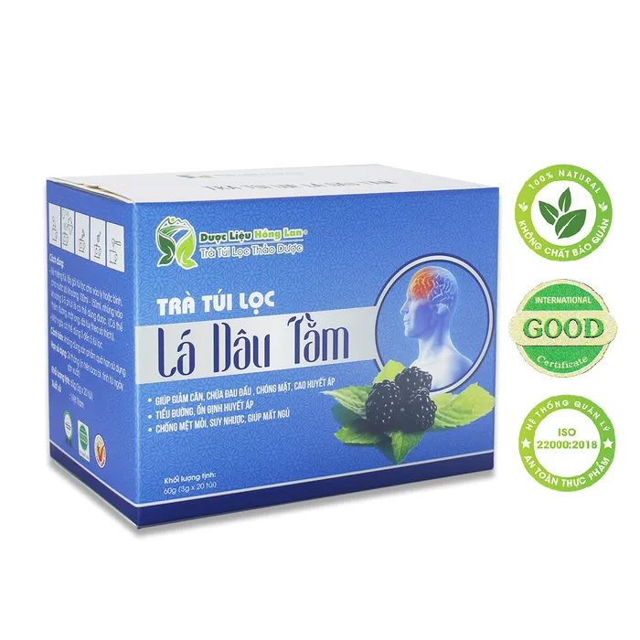 Trà Túi Lọc Lá Dâu Tằm 1