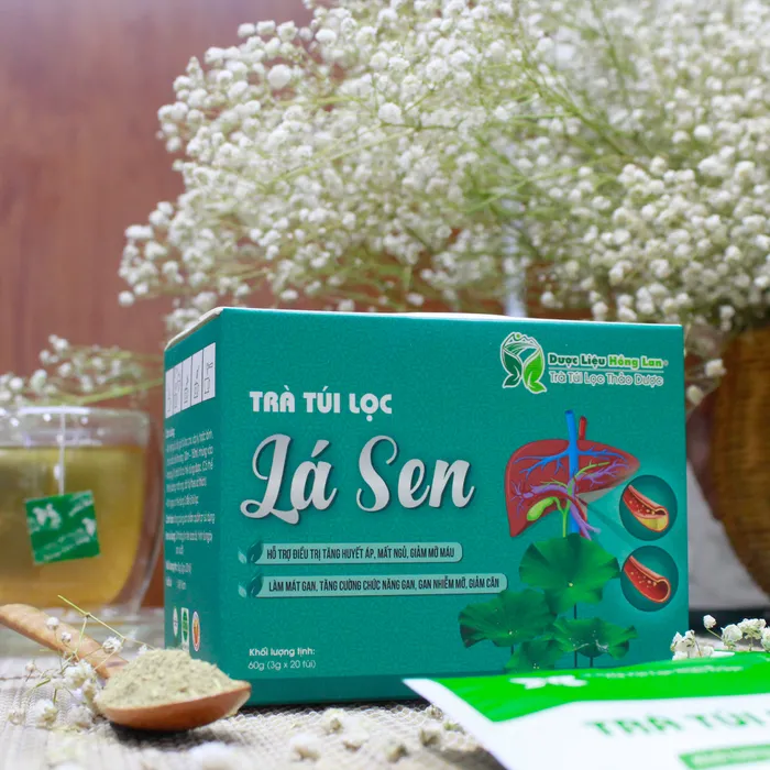 Trà Túi Lọc Lá Sen 4