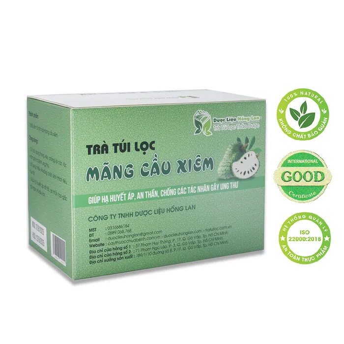 Trà Túi Lọc Trái Mãng Cầu Xiêm  2