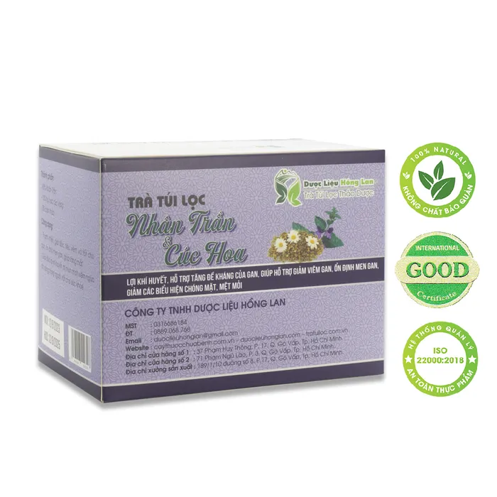 Trà Túi Lọc Nhân Trần & Cúc Hoa 2