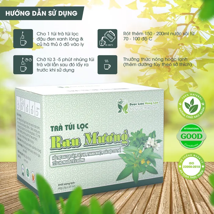 Trà Túi Lọc Rau Mương 3