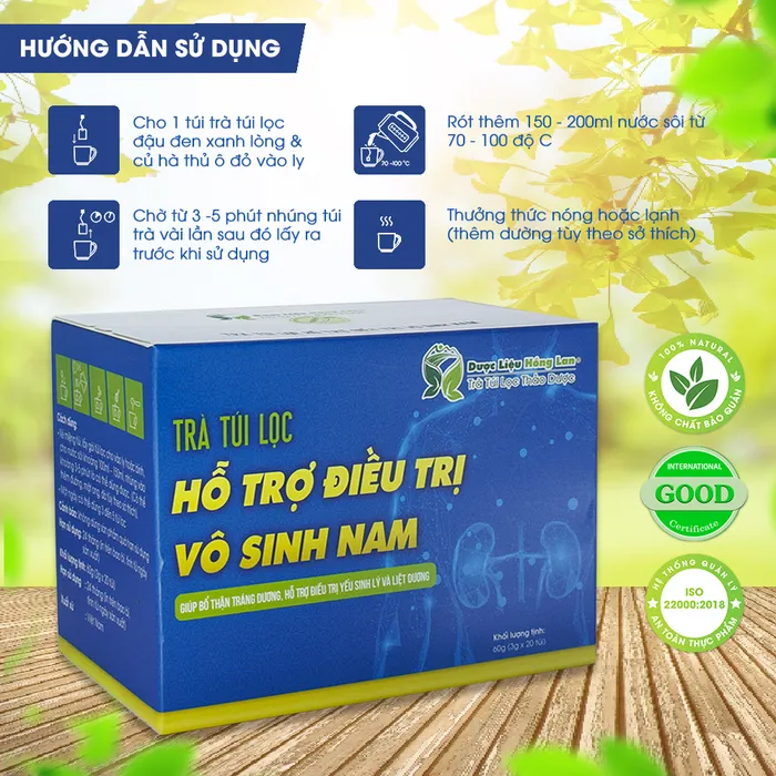 Trà Túi Lọc Hỗ Trợ Điều Trị Vô Sinh Nam 4