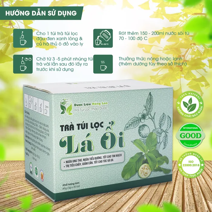 Trà Túi Lọc Lá Ổi 4