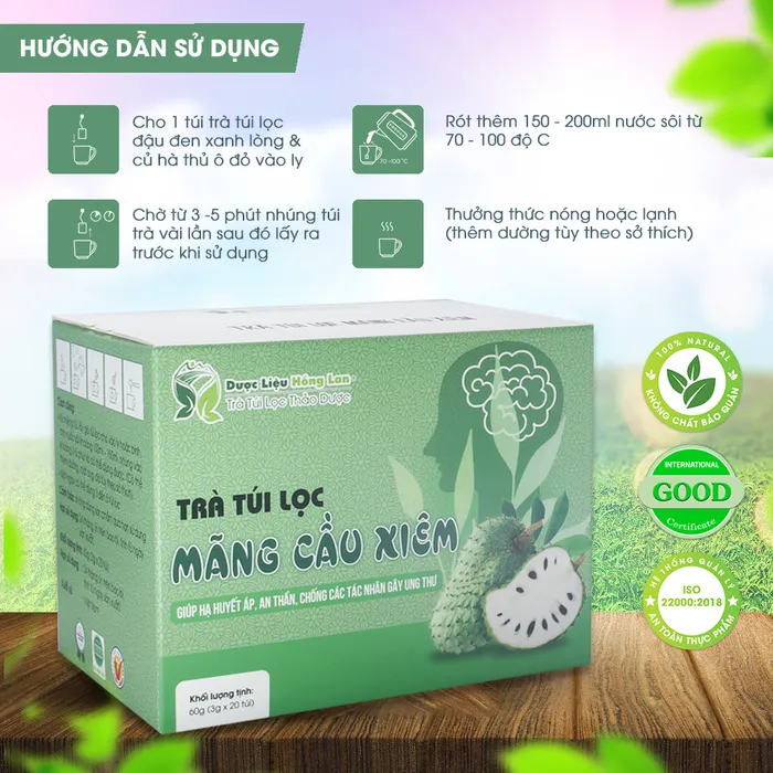 Trà Túi Lọc Trái Mãng Cầu Xiêm  3