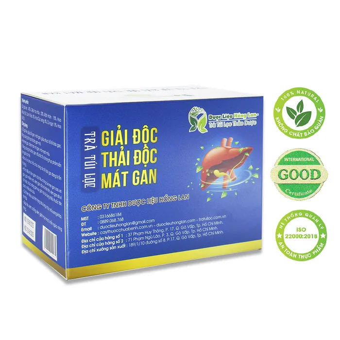 Trà Túi Lọc Giải Độc Mát Gan 2