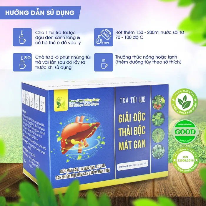 Trà Túi Lọc Giải Độc Mát Gan 3